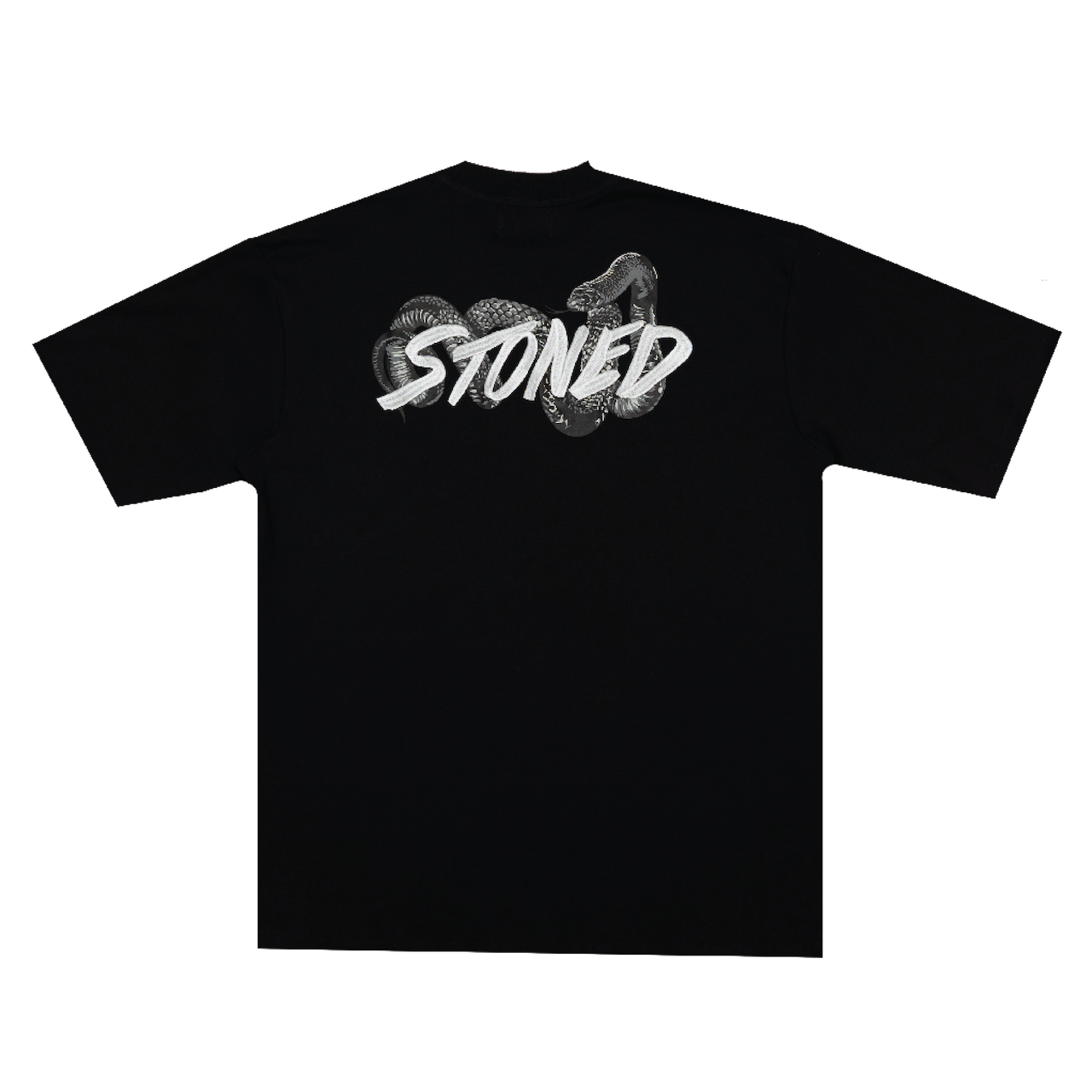 Stoned | Genetic Snake Tee Black