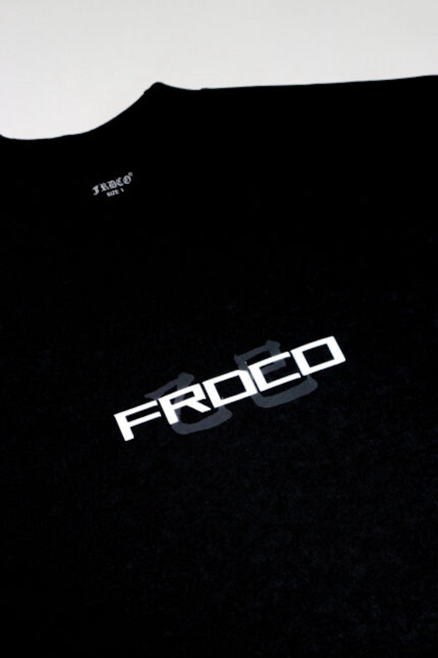 FRDCO | 3M Reflective Snake Tee Black