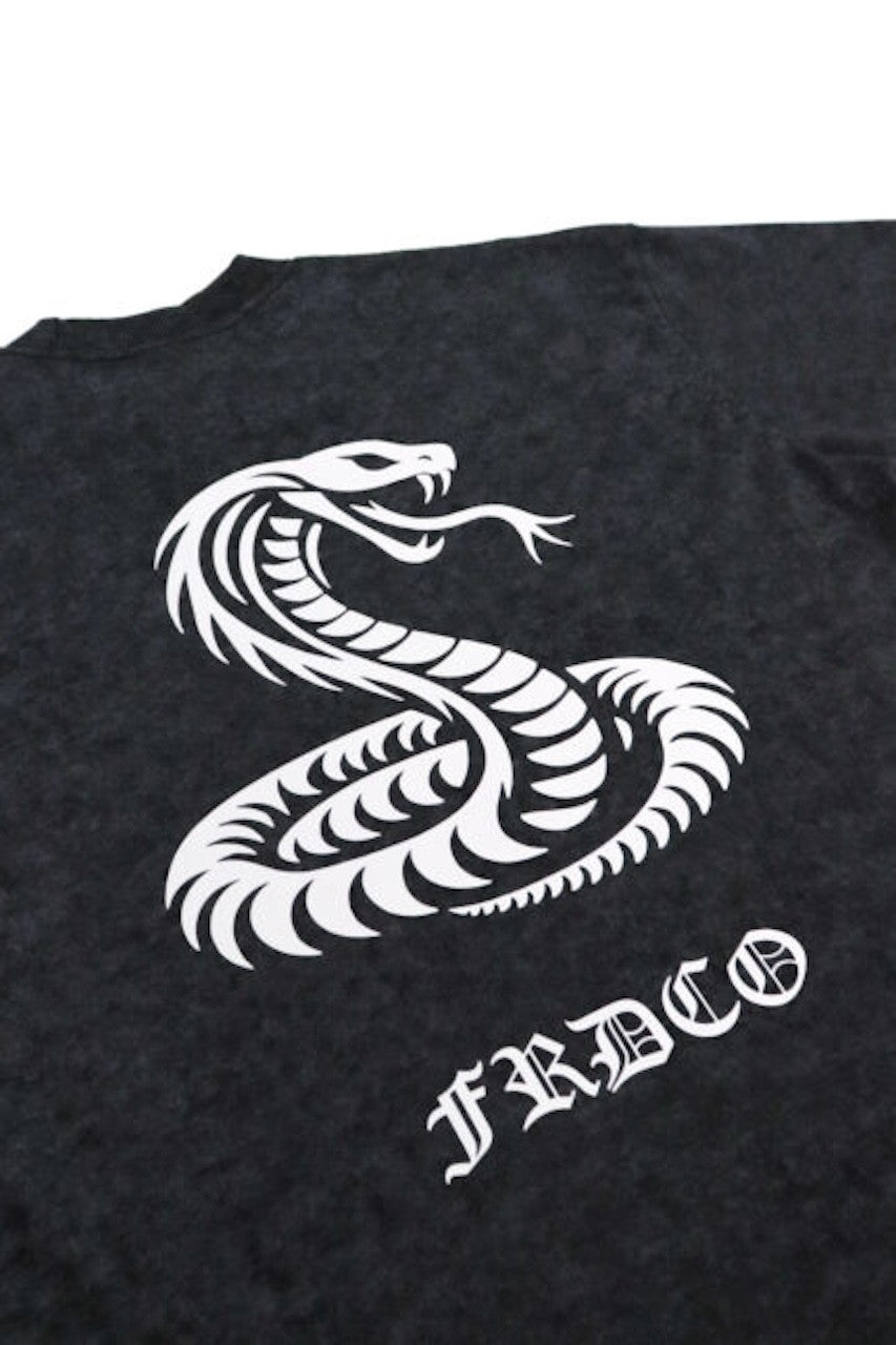 FRDCO | 3M Reflective Snake Tee Black