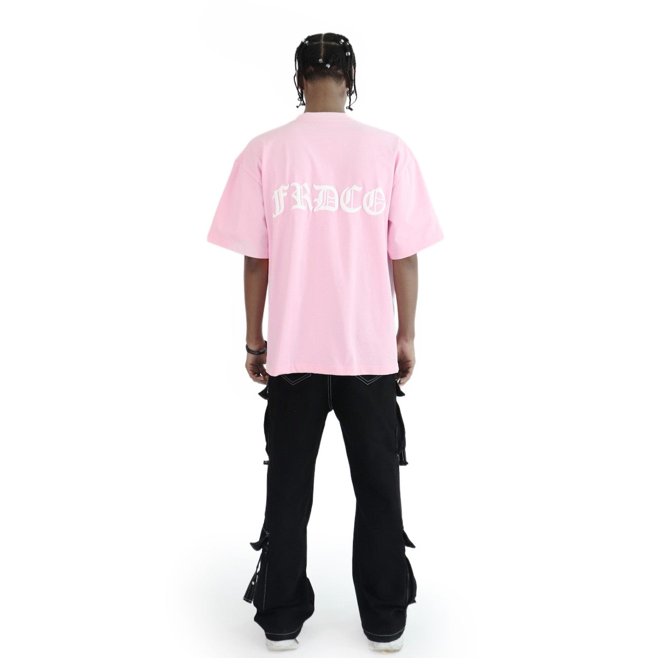 FRDCO | Embossed Logo Tee Pink