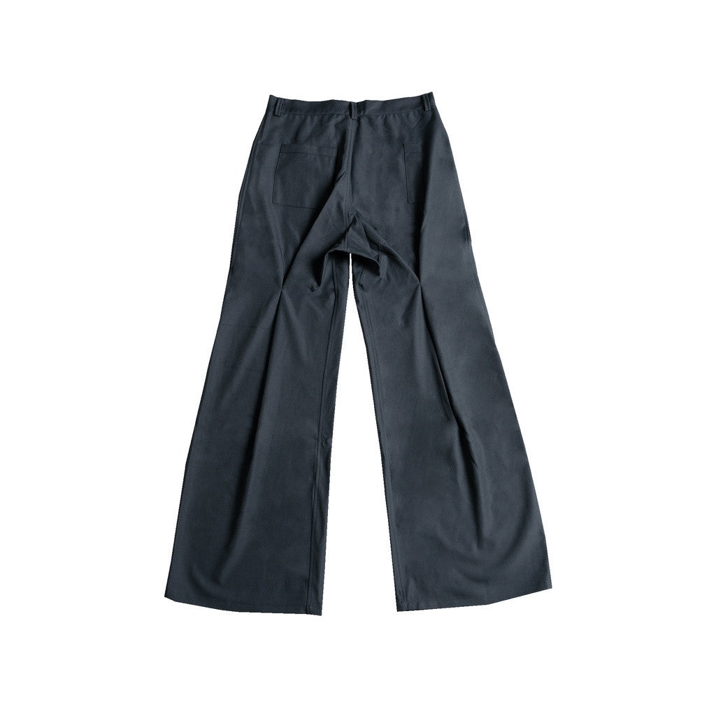 TNTCO x RELX | Pleated Bootcut Pant (Dark Grey)