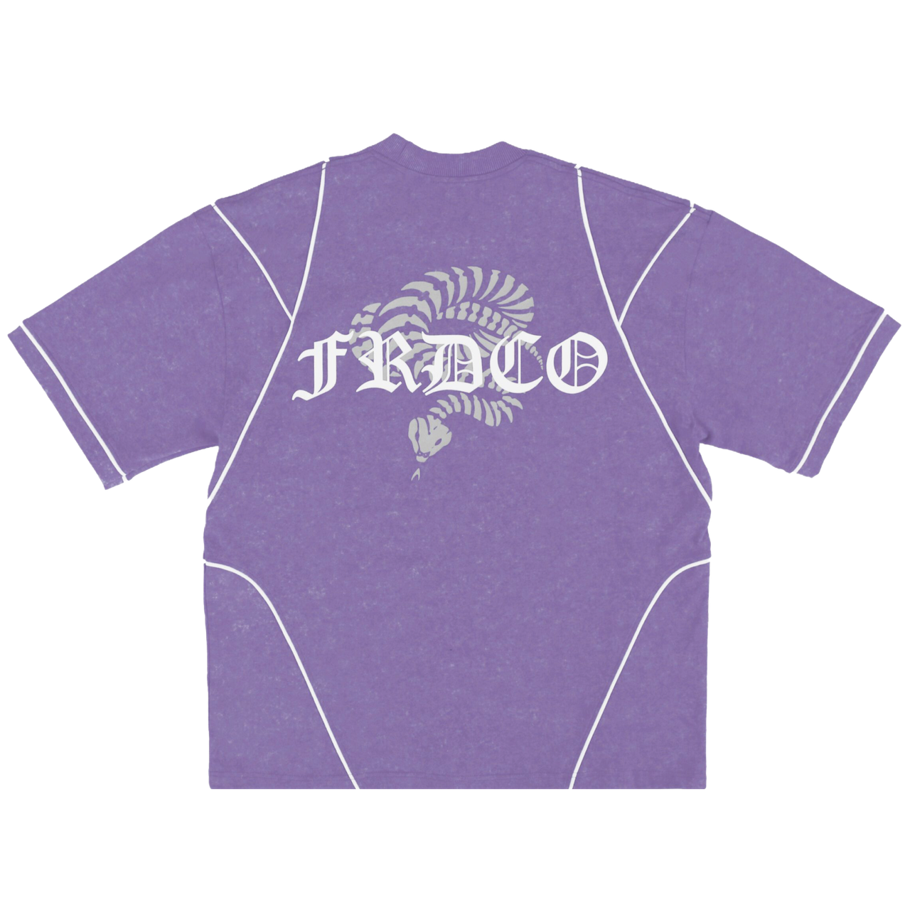 FRDCO | Stoned Snake Bone Logo Tee Purple