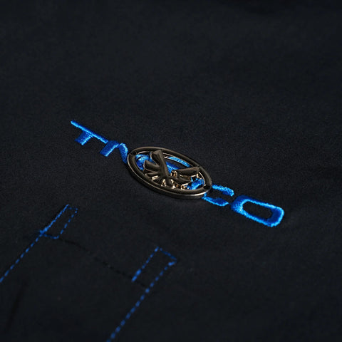 TNTCO x RELX | Smooth Mode Two Way Zip Shirt (Black)