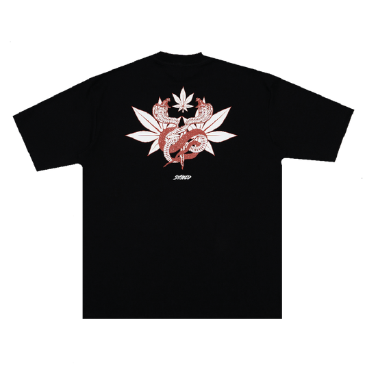 Stoned | Cobra Tee Black