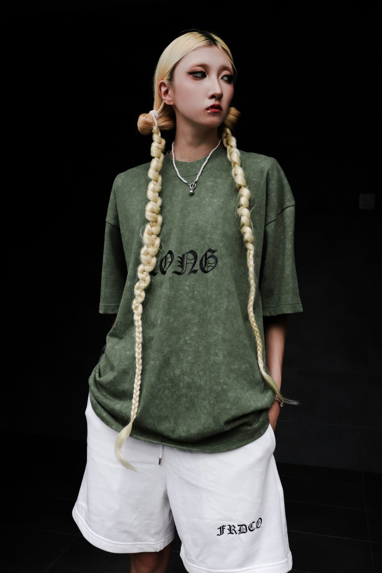 FRDCO | Stoned Dark Dragon Tee Green