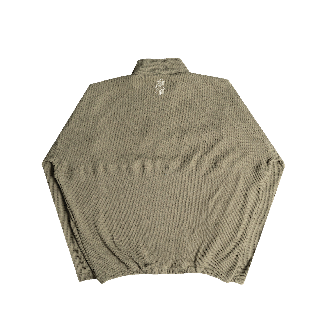 TNTCO | Logo Waffle Pullover Olive