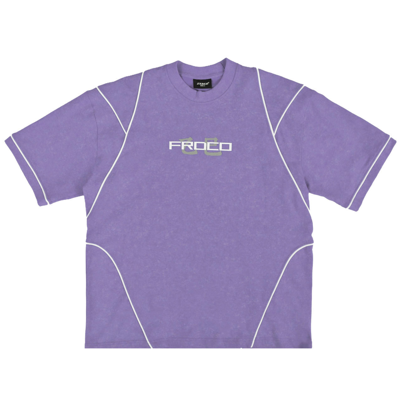 FRDCO | Stoned Snake Bone Logo Tee Purple