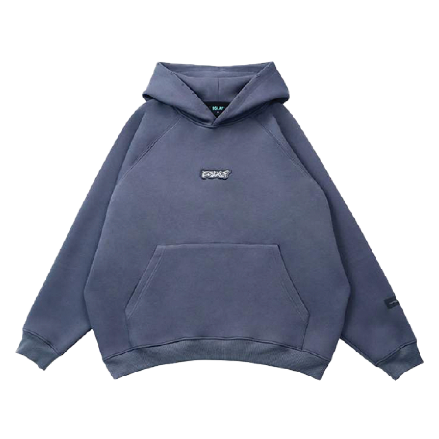 EGLAF | RC Fabric Stitch Hoodie Stone Blue