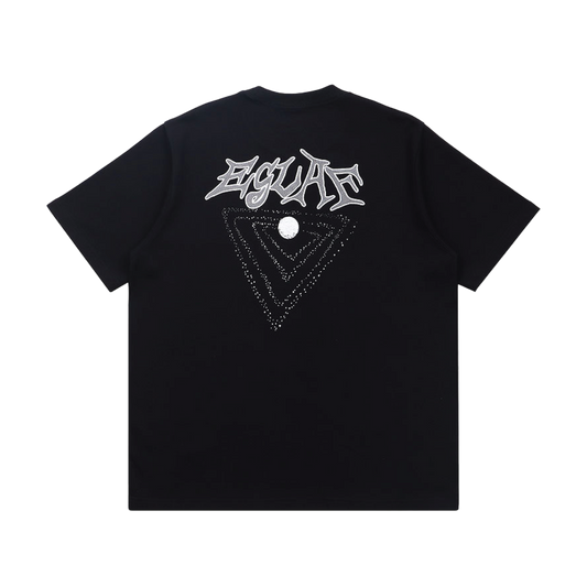 EGLAF | Galaxy Embroidery Logo Tee Black