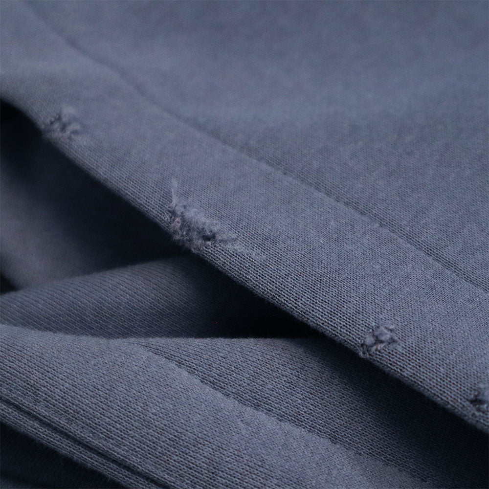 EGLAF | RC Fabric Stitch Hoodie Stone Blue