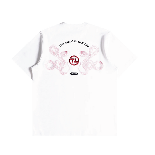 TNTCO | Snake NHR Tee White/Pink