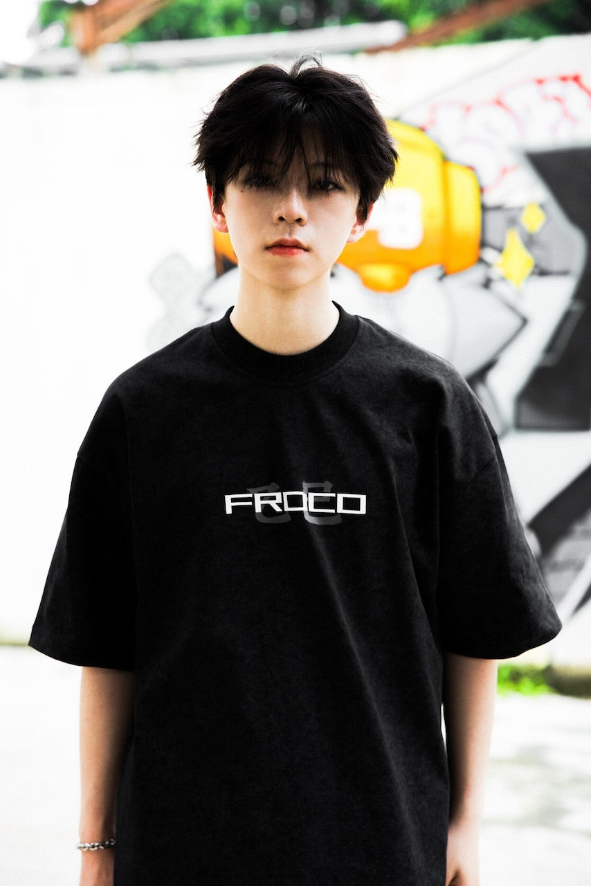 FRDCO | 3M Reflective Snake Tee Black