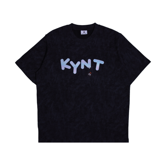 KEYNOTE | Sequin Washed Tee Black