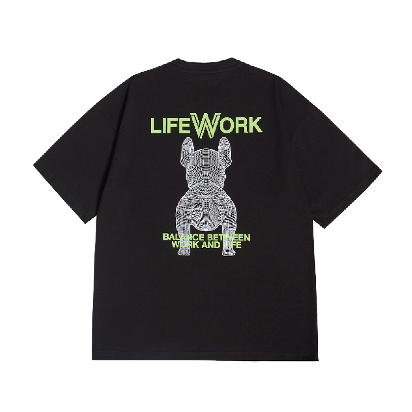 LifeWork | Small Ladok S/S T-Shirt Black