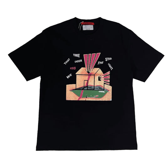 Poshbrain | Kissed Tee Black