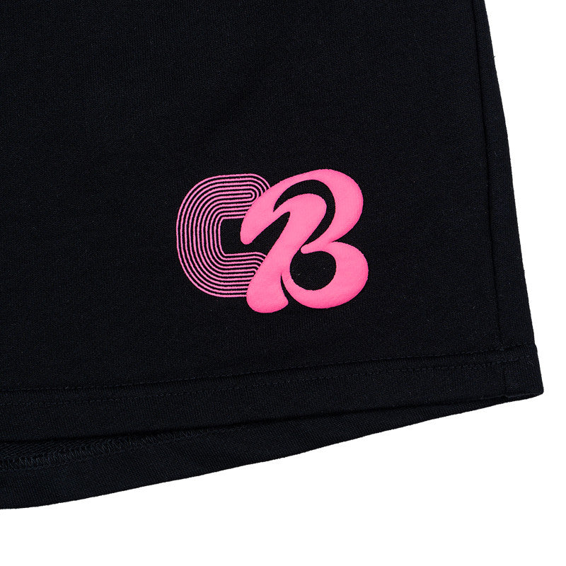 Cozyboyz | The Jigglypuff Sweat Shorts (Black)