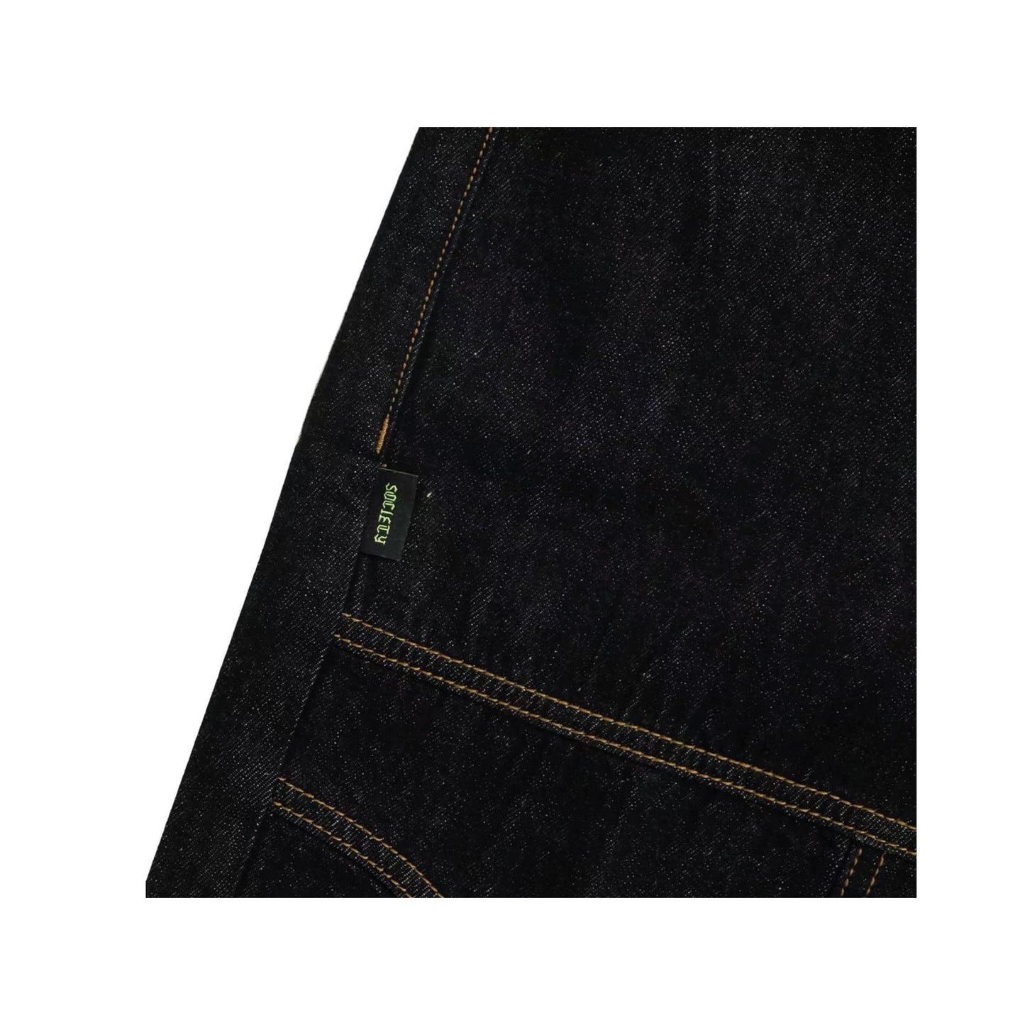 Society | Denim Short Black