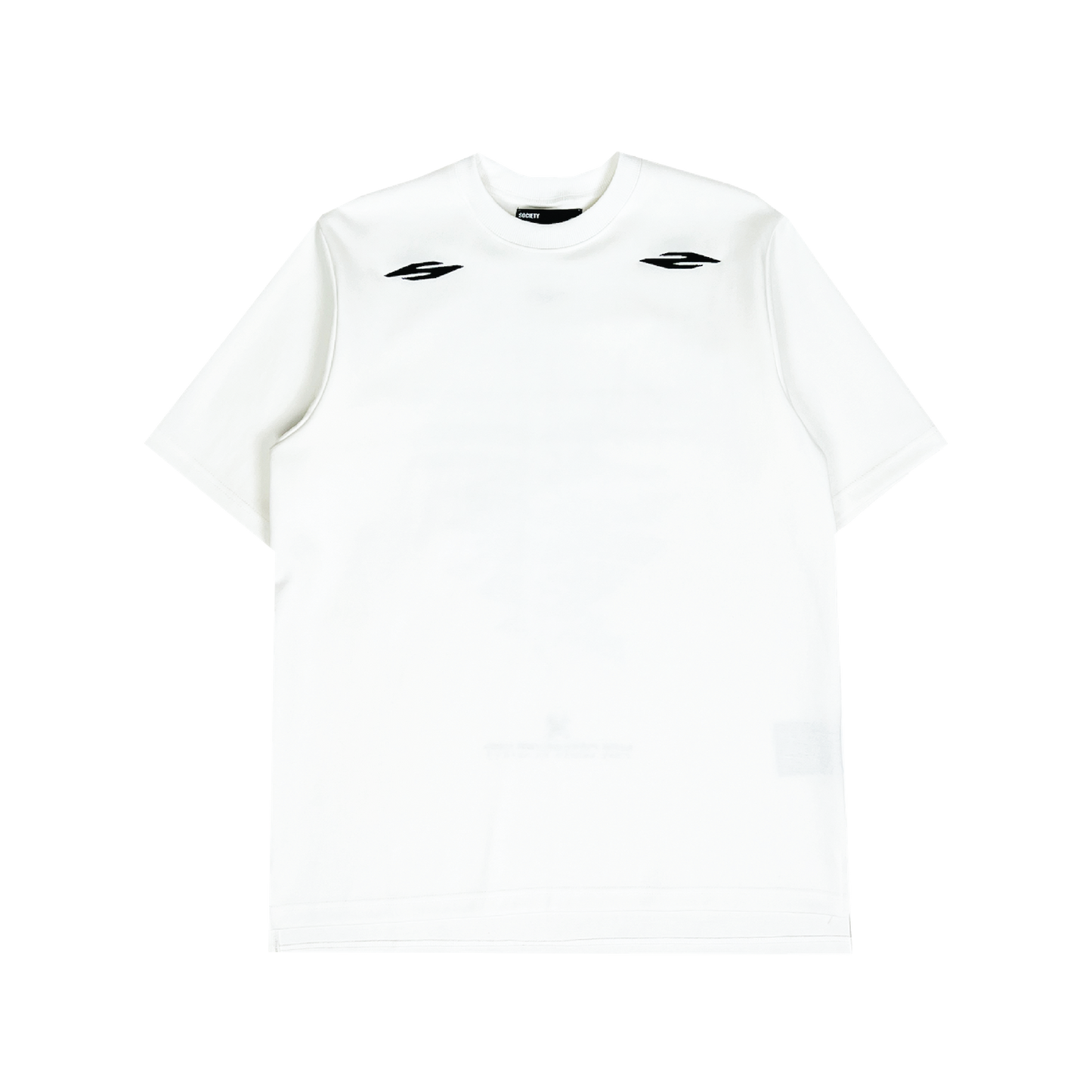 Society | Double Logo LPI Tee White