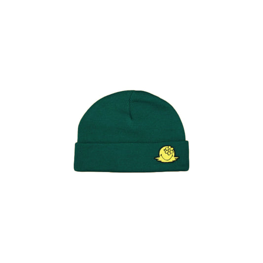 WTP | Melting Smiley Beanie (Dark Green)