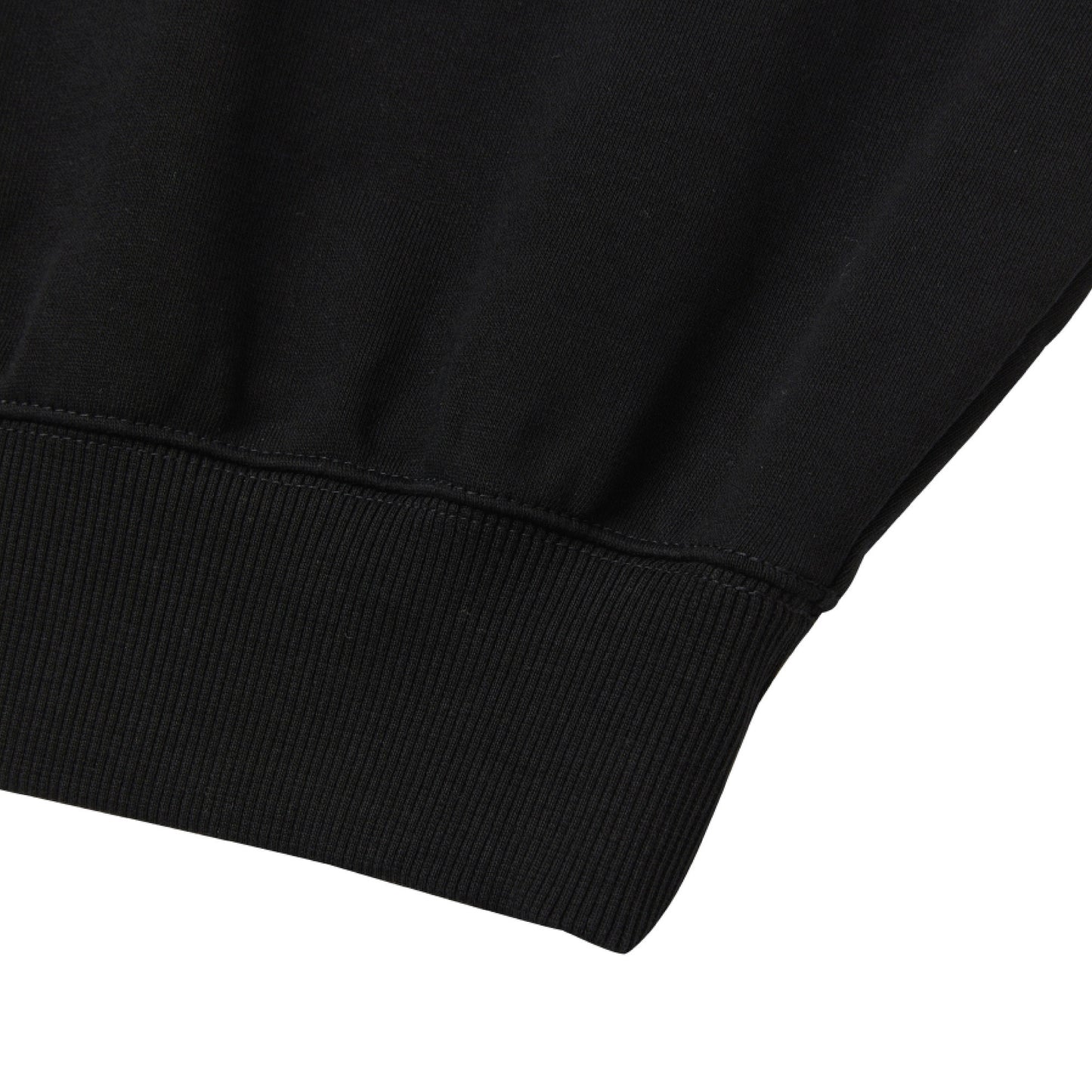 Nerdy | W'S Cropped Half Zip-Up Sweatshirt Black