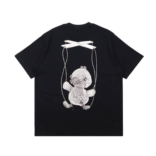 EGLAF | Puppet Crochet Duckie Tee Black