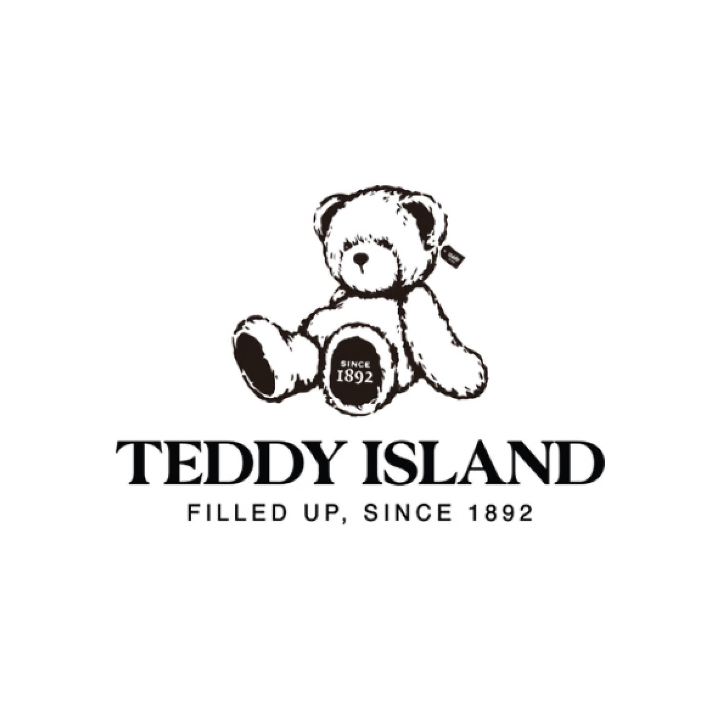 Teddy Island | 'Back' Hair Clasp Teddy T-Shirt Black