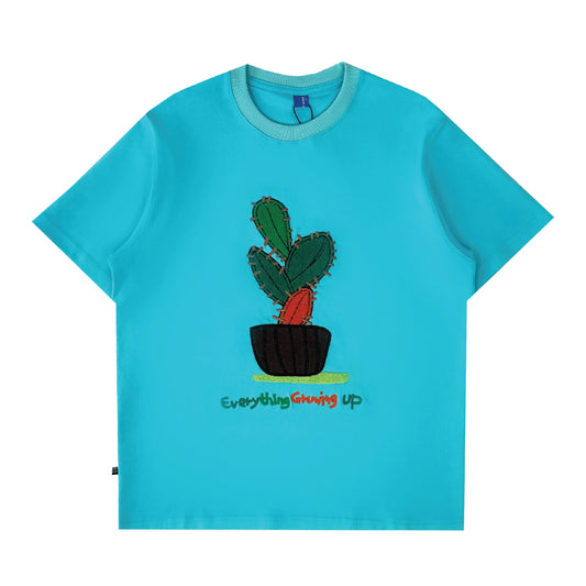 KEYNOTE｜Everything Growing Up Tee Deep Sky Blue