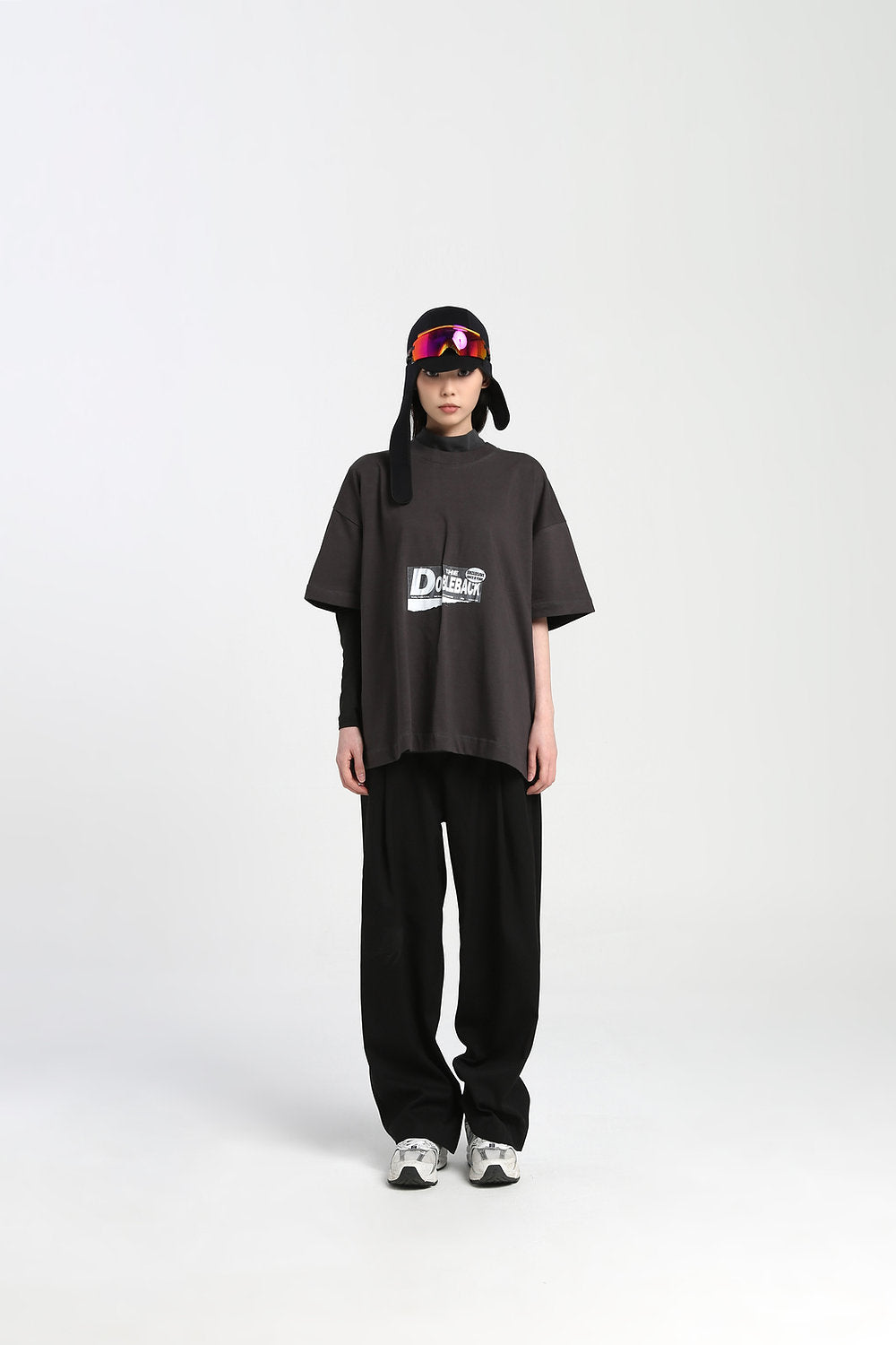 Doubleback | Headline News Brown Oversize