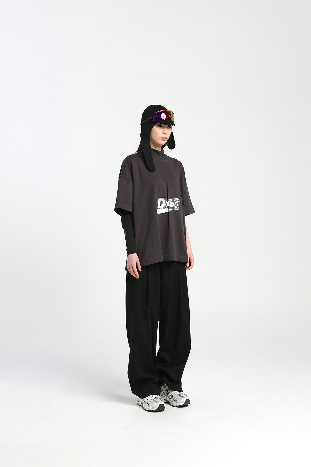 Doubleback | Headline News Brown Oversize