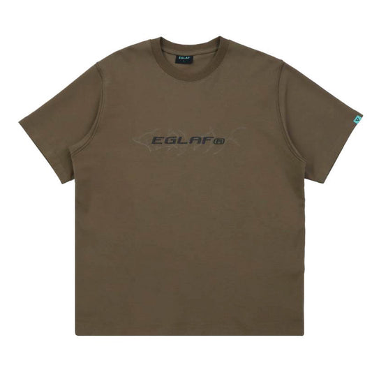 EGLAF | FF Front Logo Reflective Tee (Brown)