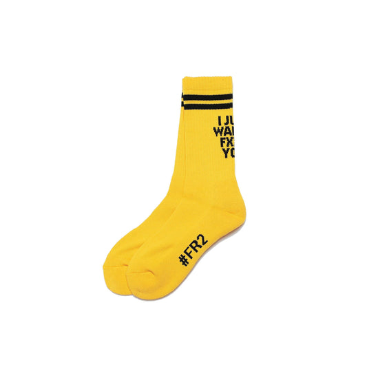 FR2 | Message Socks Yellow