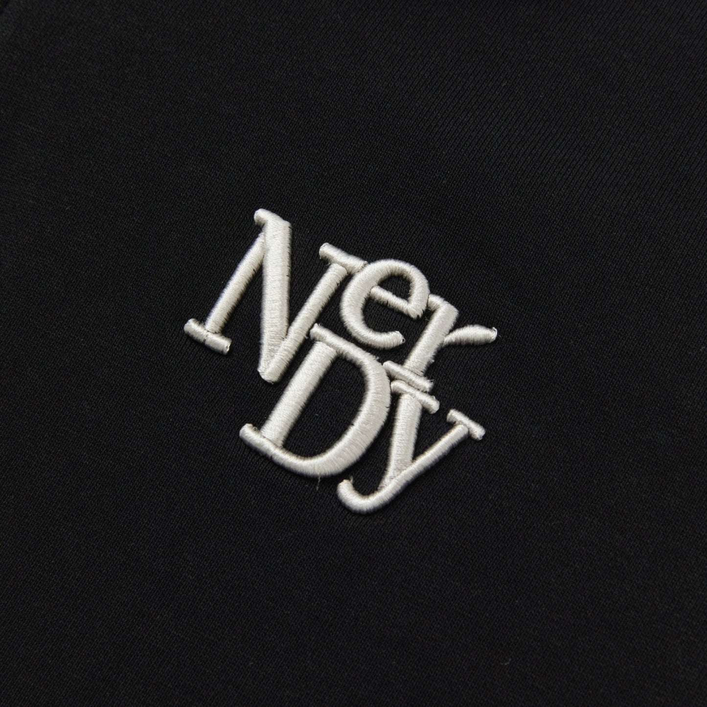 Nerdy | W'S Cropped Half Zip-Up Sweatshirt Black