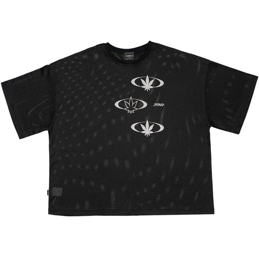 Stoned Universe | Maple Mesh Jersey Black