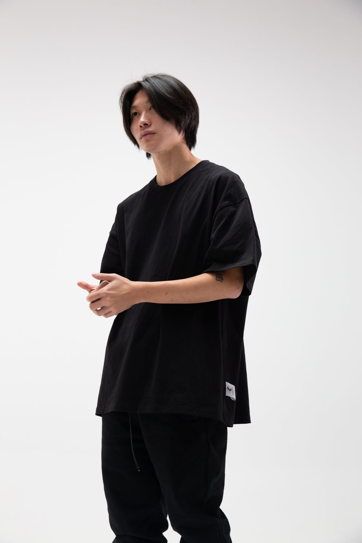 NERDUNIT | Blanks Tee Black