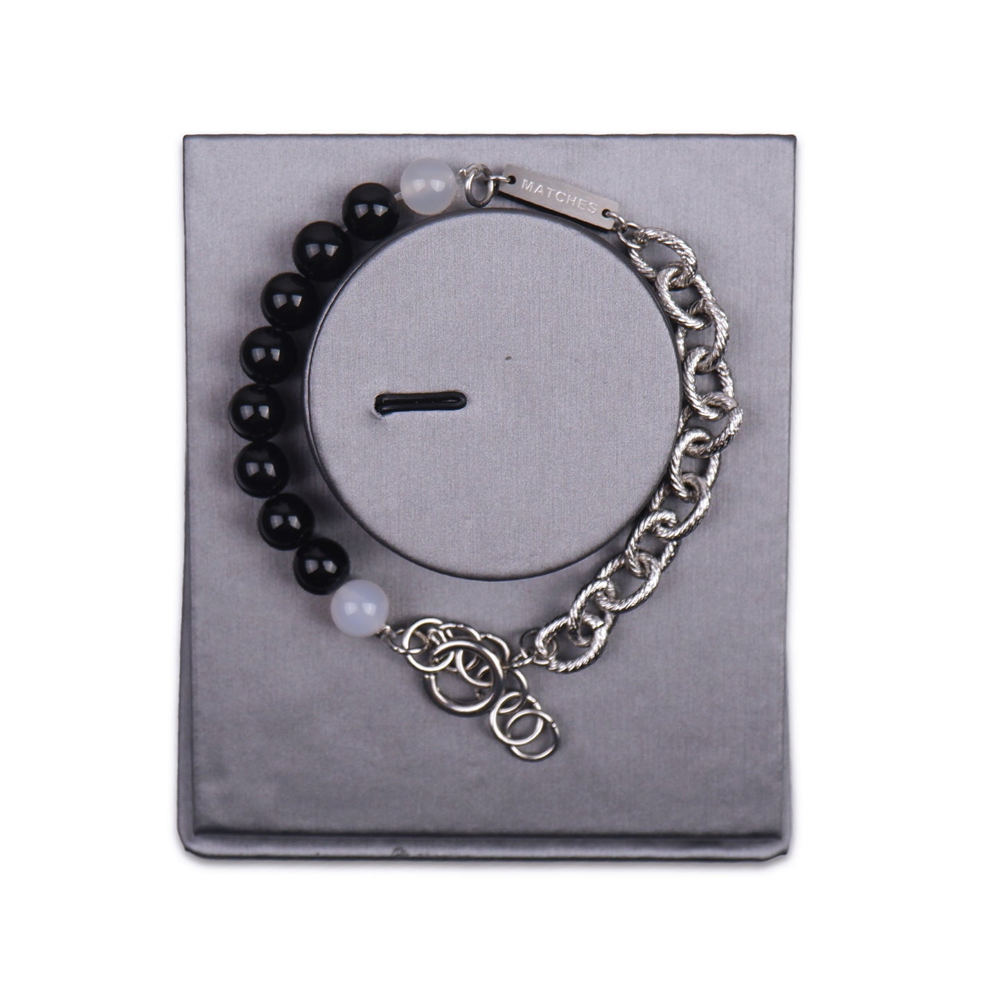 Matches Bracelet | Black Pearl