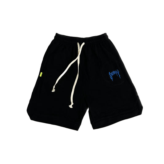 Society | Basic Logo Drawstring Shorts Black