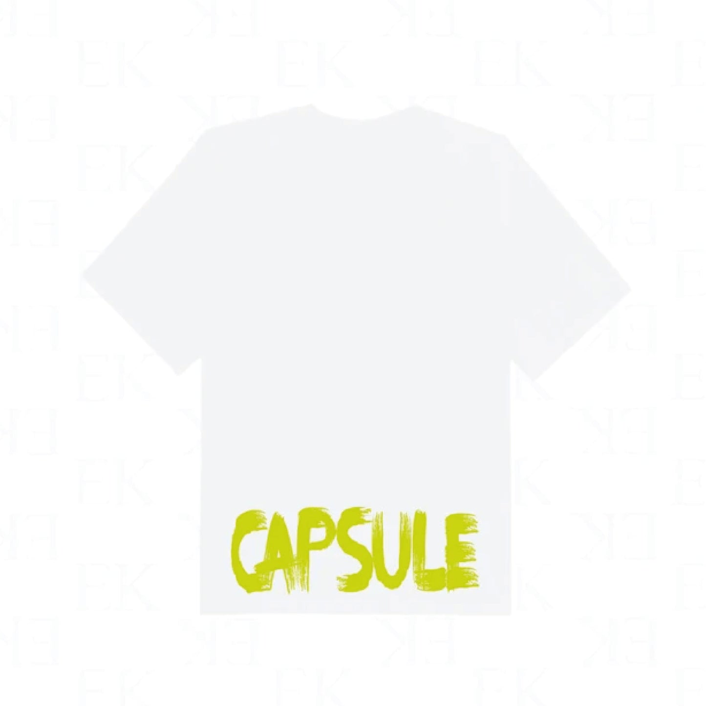 Norm Capsule Neon Brush Tee White