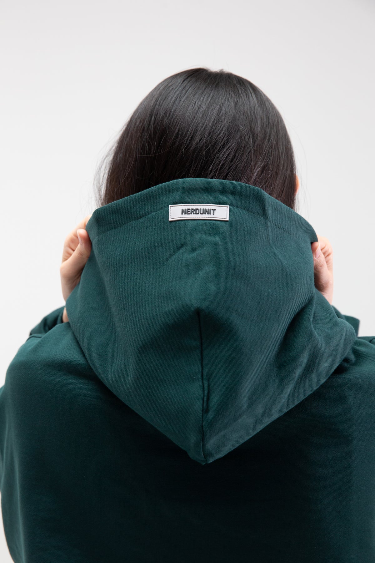 NERDUNIT | Blanks Hoodie Dark Green