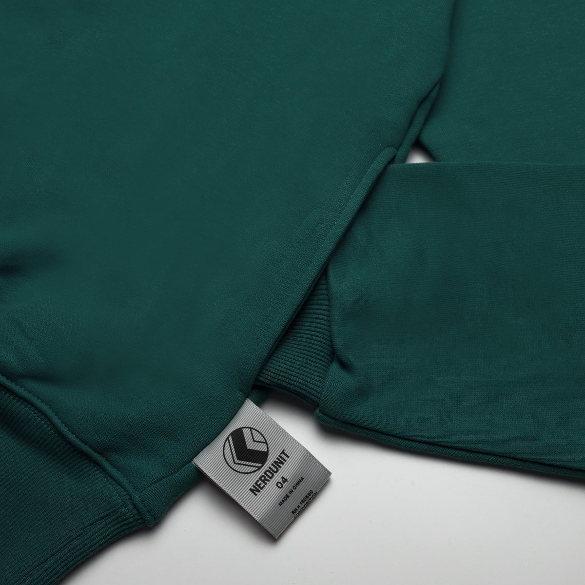 NERDUNIT | Blanks Hoodie Dark Green