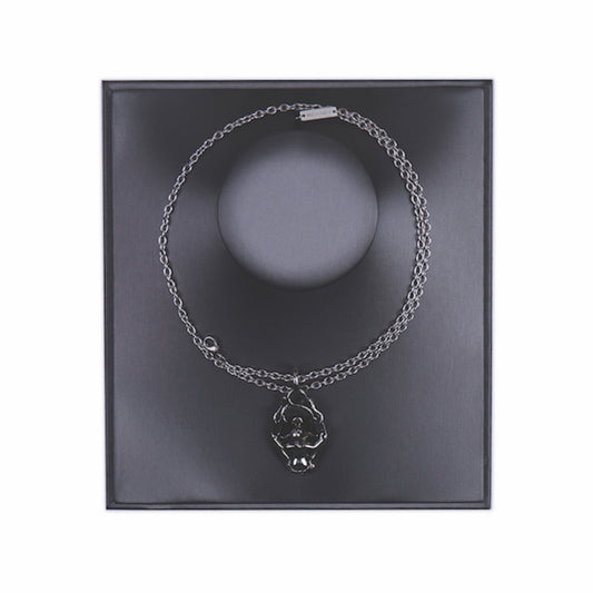 Matches Necklace | Mirror Silver