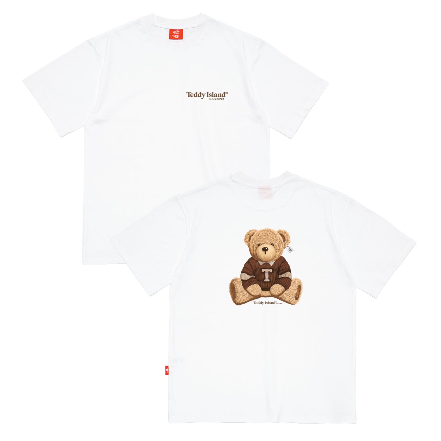 Teddy Island | 'Back' Sit Teddy T-Shirt