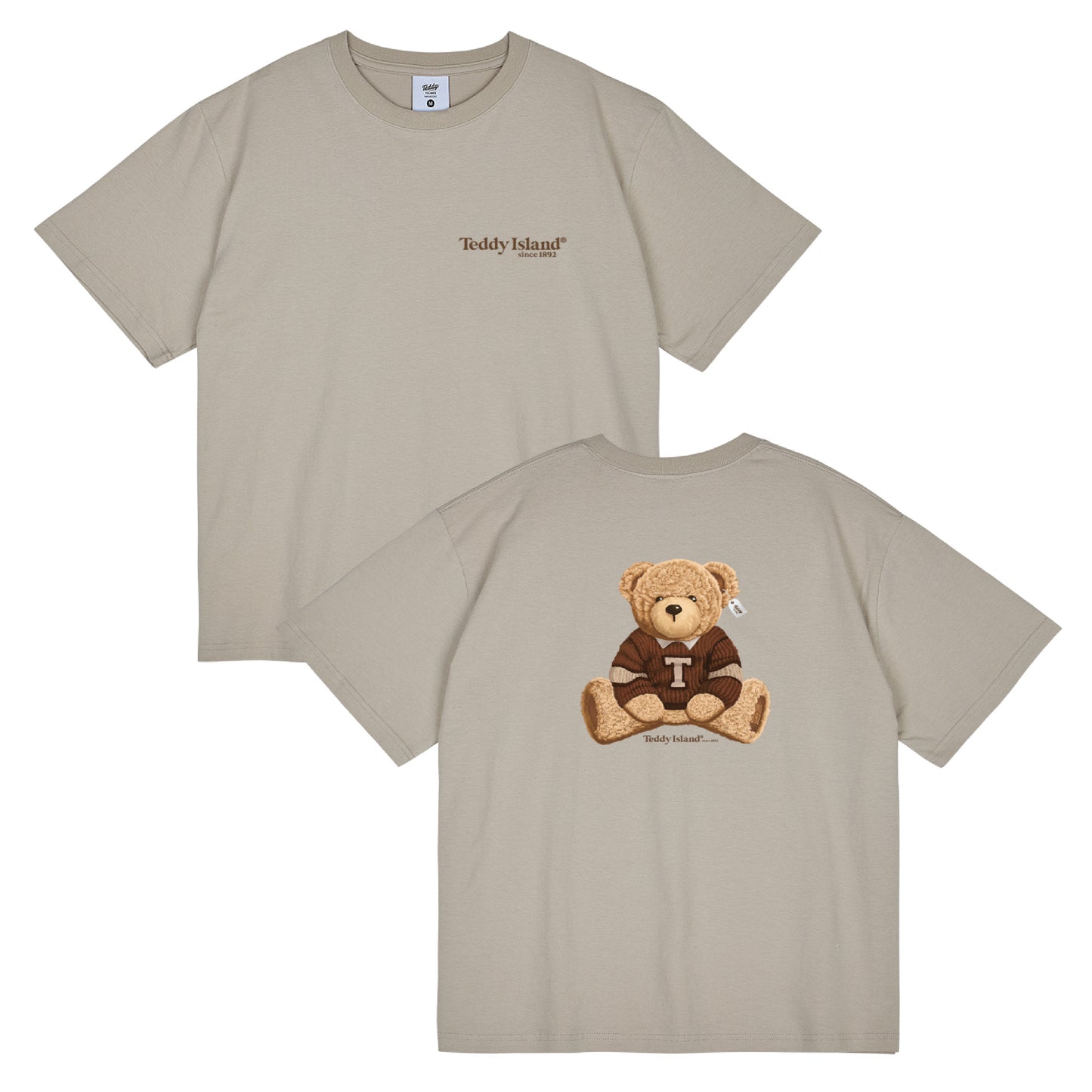 Teddy Island | 'Back' Sit Teddy T-Shirt