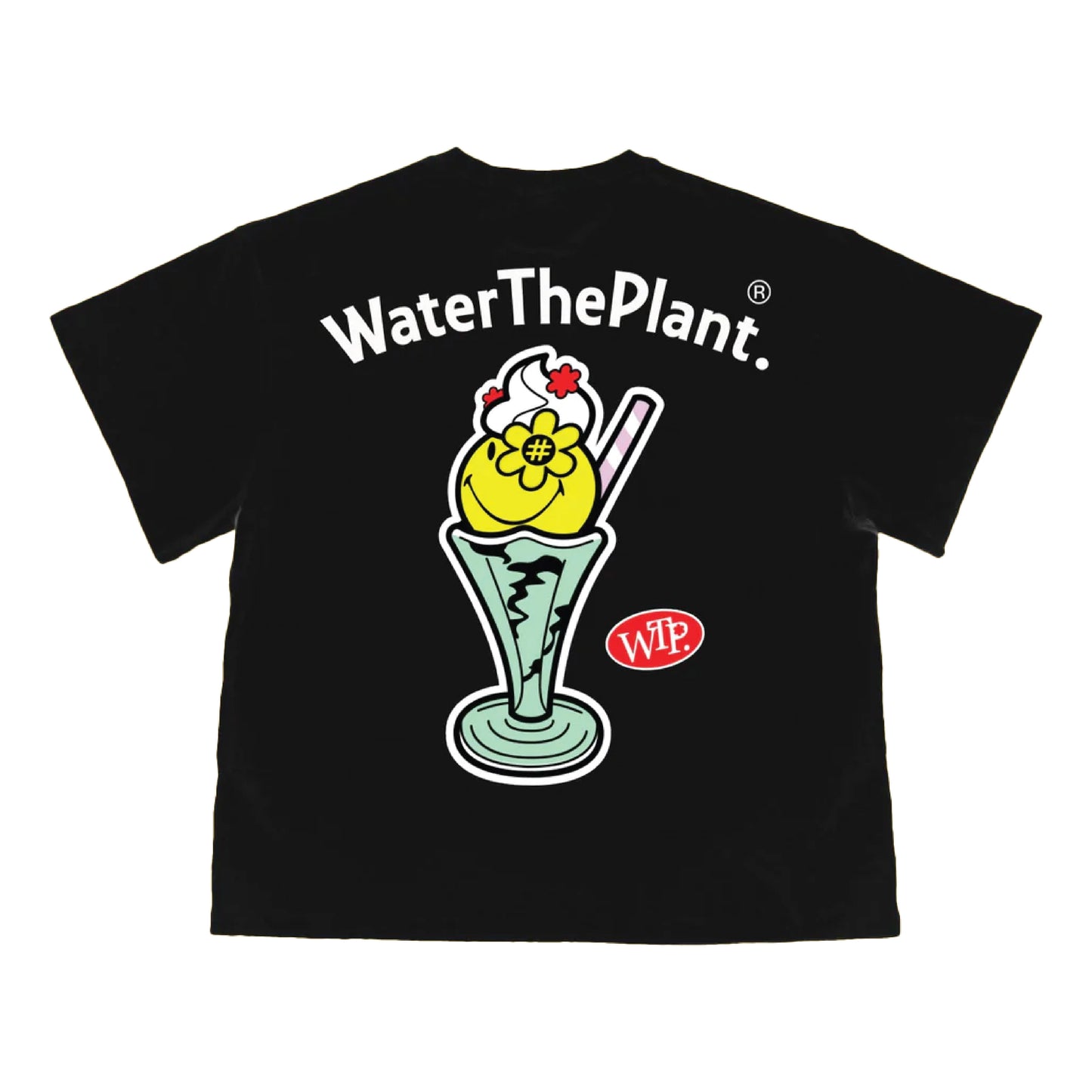 WTP | Smiley Milkshake T-Shirt Black