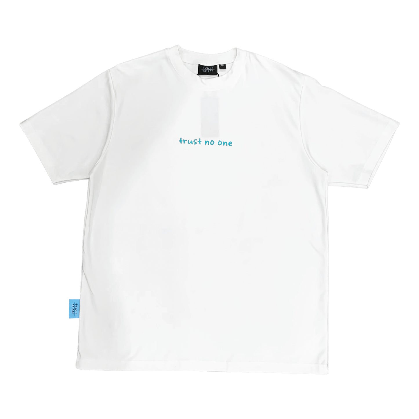 TRUST NO ONE | Stone Heart Tee White