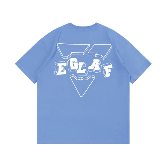 EGLAF | Typography Oversize T-Shirt (Multi-Colour)