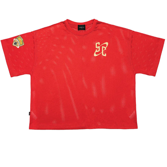 Stoned Universe | Maple Mesh Jersey Red