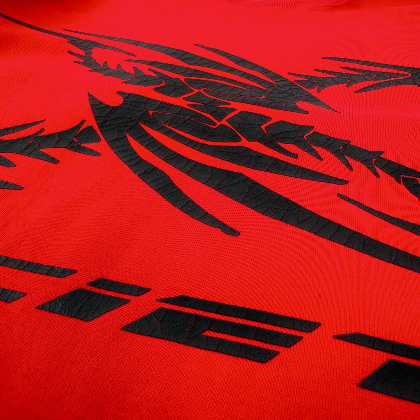 Society | Prosperity Dragon Tee Red