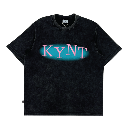 KEYNOTE | Stoned Wash "KYNT" Tee (Black)