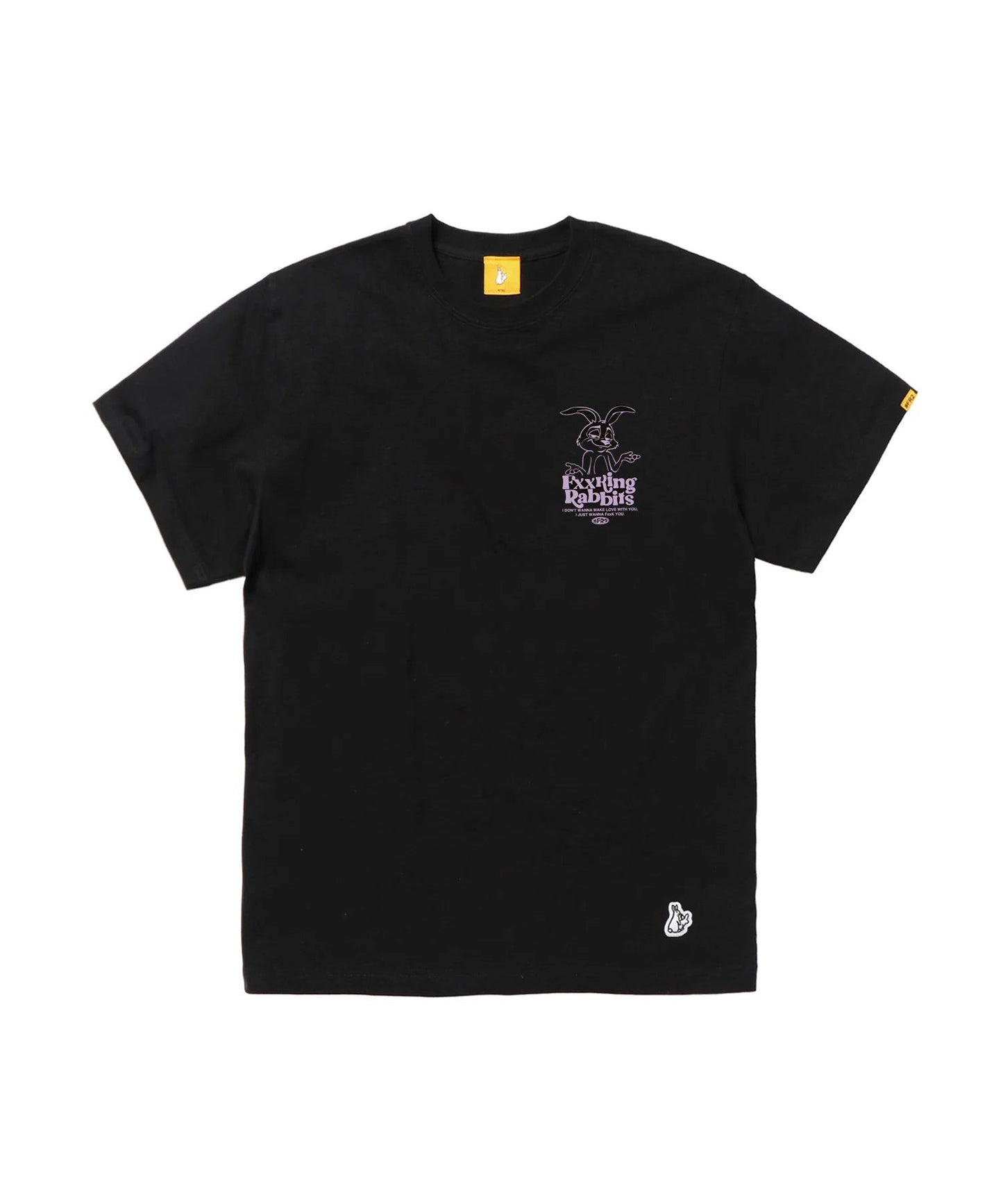 FR2 | Saucy Rabbit Tee Black