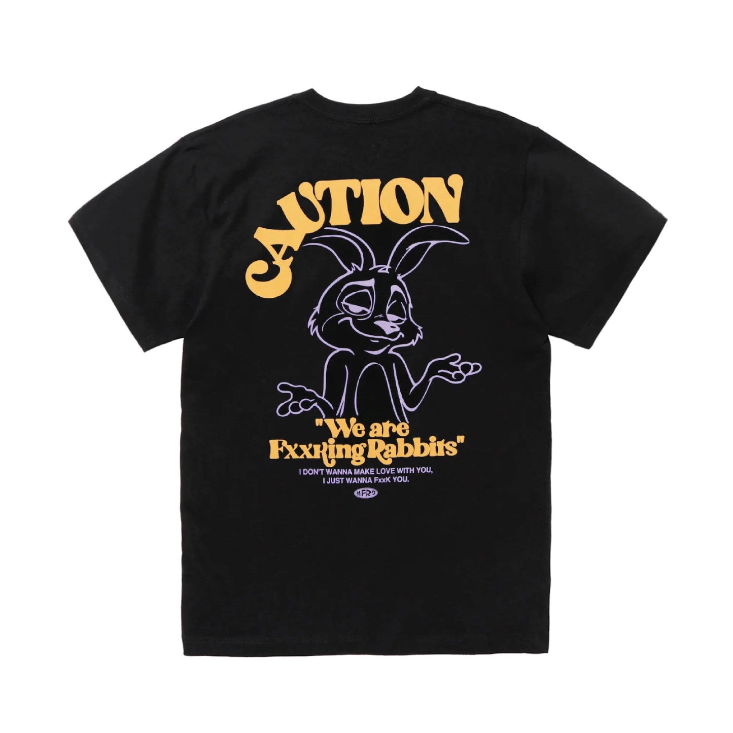 FR2 | Saucy Rabbit Tee Black